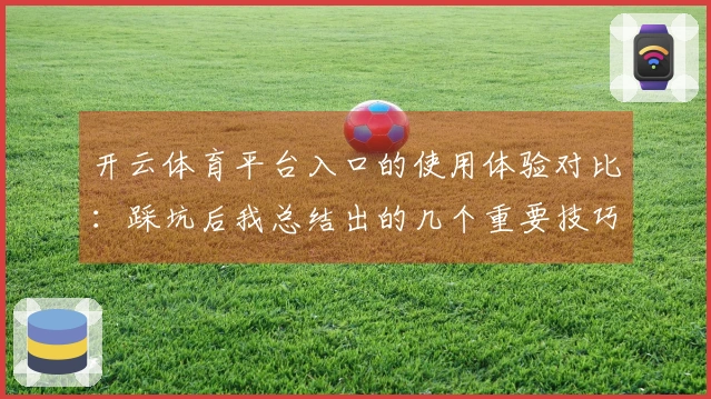 开云体育平台入口的使用体验对比：踩坑后我总结出的几个重要技巧